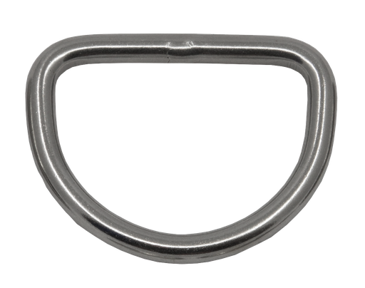 [SNAP00301] D-ring inox, fermé, 50 mm, D 5 mm