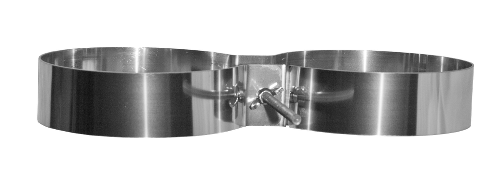 [ACCE00944] Cerclage en inox BI : 2*204mm / H : 30 mm
