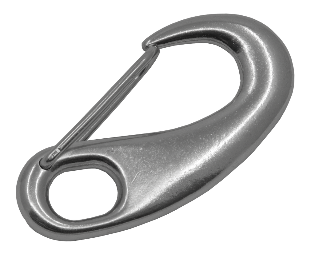 Single carabiner, 100mm