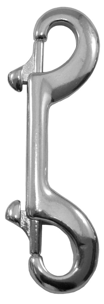 [SNAP00162] Double bolt snap hooks, stainless steel, 120 mm