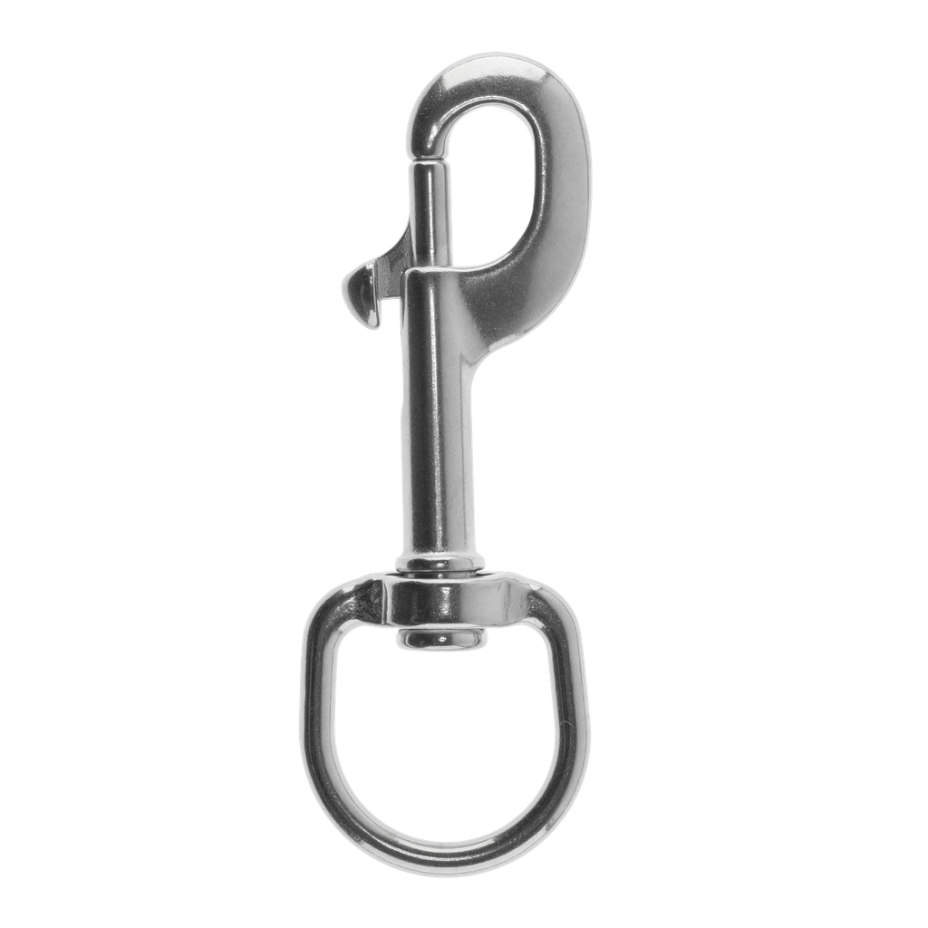 [SNAP00174] Musketon Met Ring - Bolt Snap, 108X28