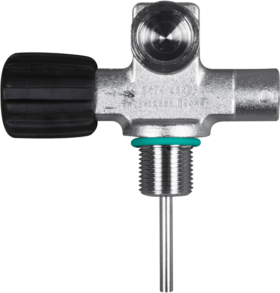 Valve M25*2, Left side expandable, G5/8, 232 Bar