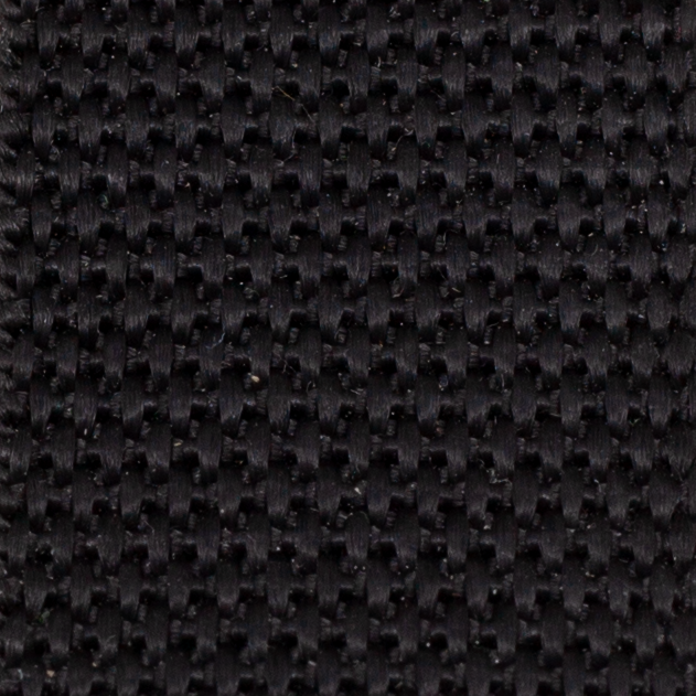 [ACCE10101-BK] Sangle PP 25 mm, au mètre (Black)