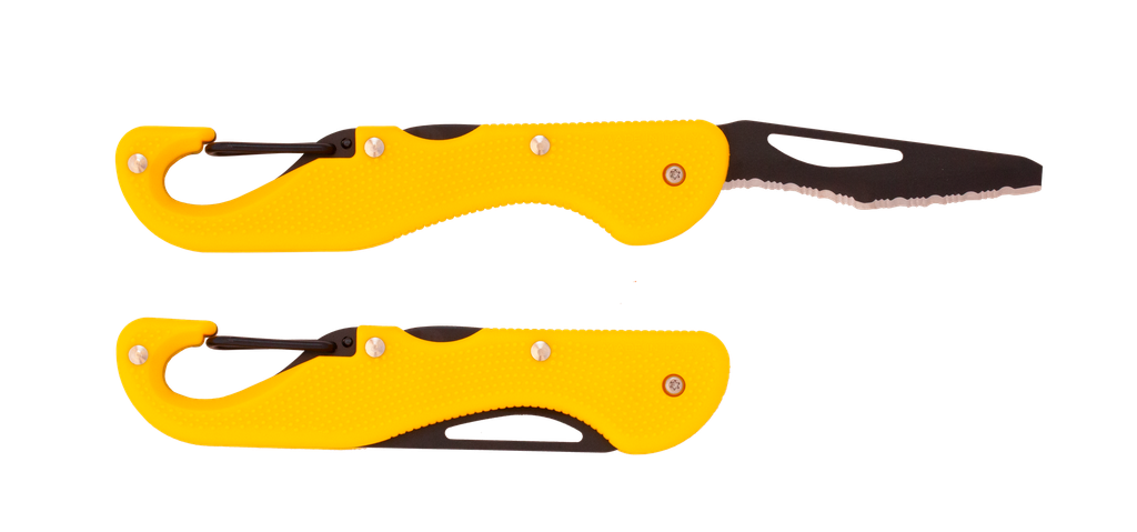 [KNIF00025-YELLOW] BC reddingsmes (Geel)