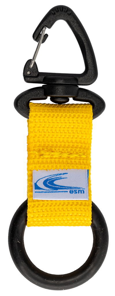 [ACCE00179-BK-BK] Accroche octopus, anneau en silicone (Noir)