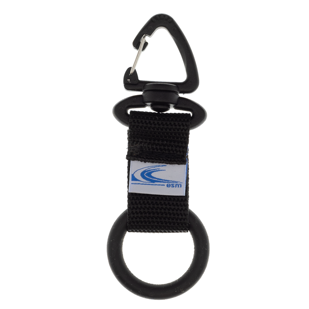 [ACCE00179-BK-BK] Accroche octopus, anneau en silicone (Noir)