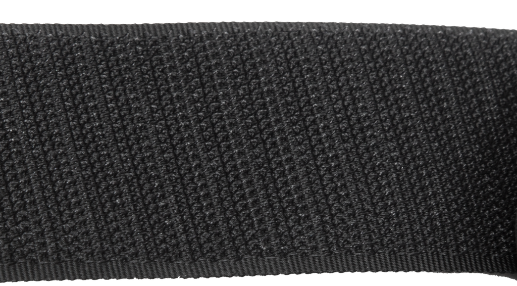 [VELCRO00002-BLACK] Klittenband, 38 mm, haakzijde, per meter (Zwart)