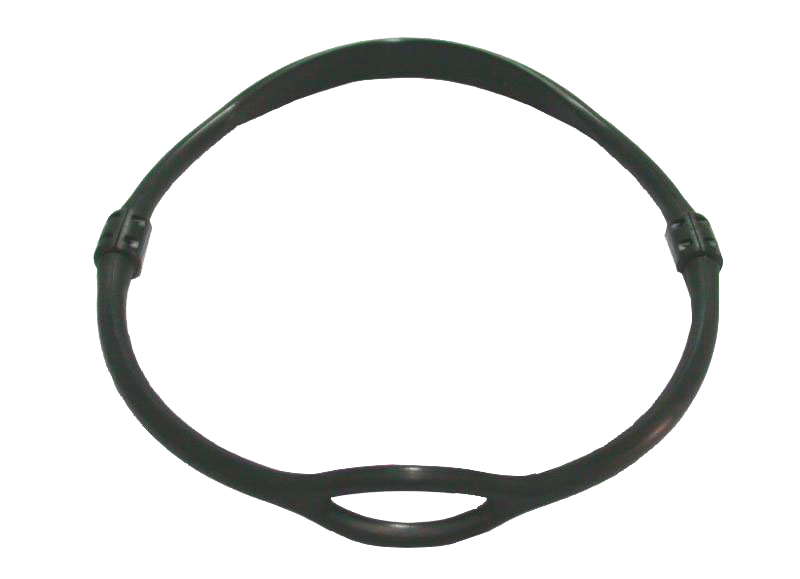 [ACCE00451-BLACK] Collier Tek, 72 cm (Noir)