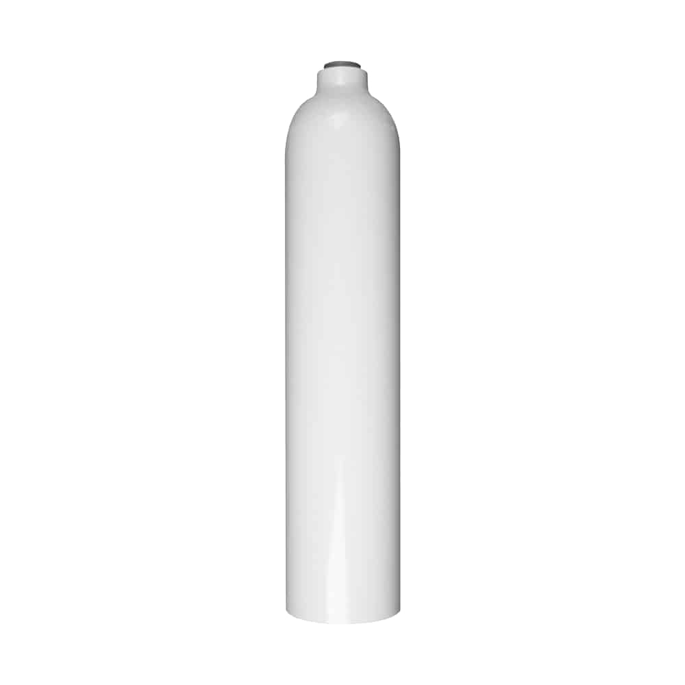 [TANK90203-BLACK] Naked Aluminium cylinder 3 L, ∅ 111 mm (Black)