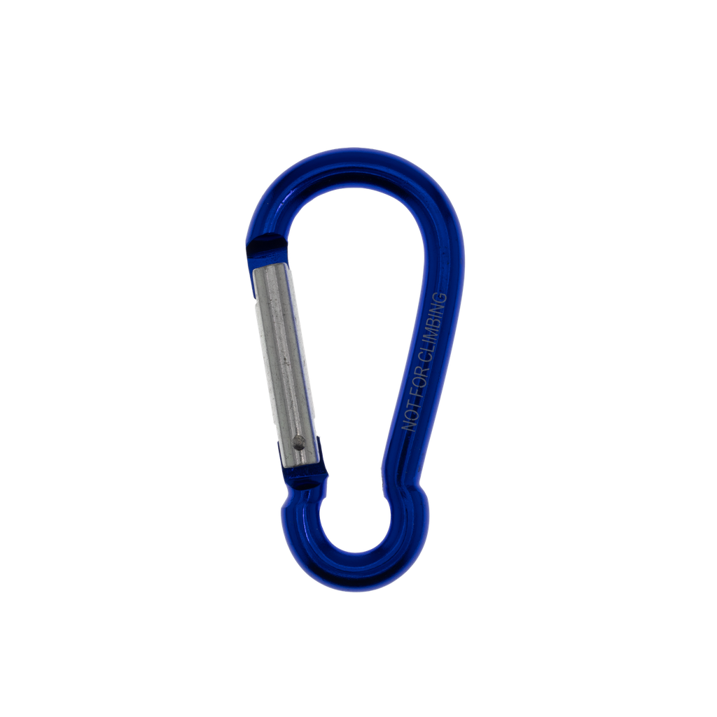 [SNAP00420-BLACK] Aluminium carabiner, 50 mm (Black)
