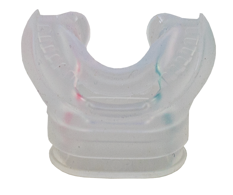 [ACCE00187-CLEAR] Embout de détendeur en silicone avec palais (Transparant)