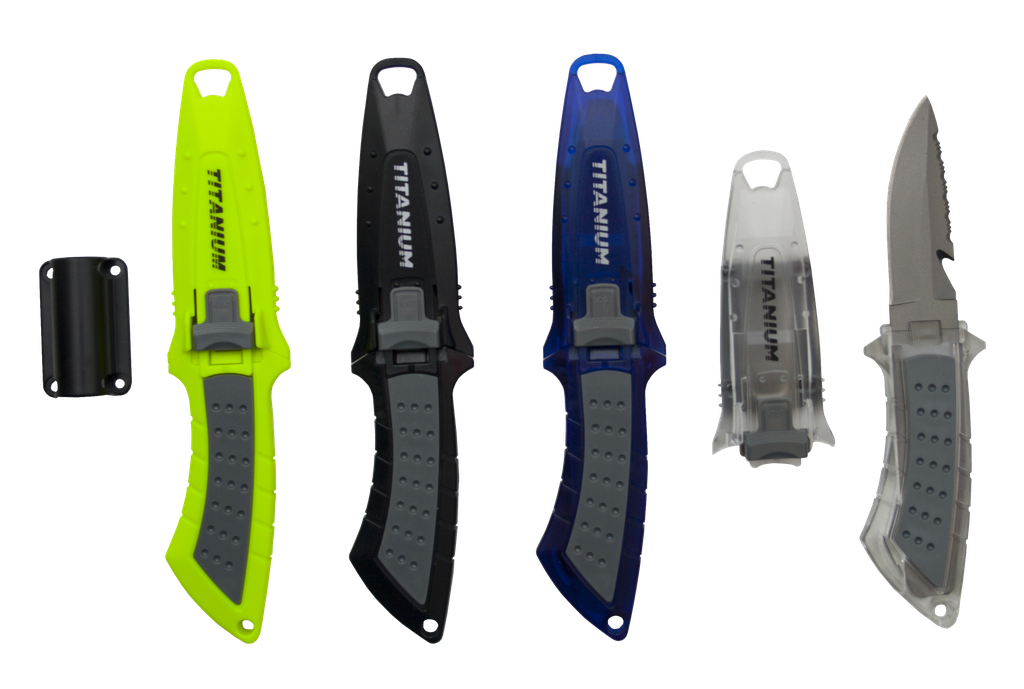 [KNIF00011-BLACK] Couteau BCD One, Titanium (Noir)