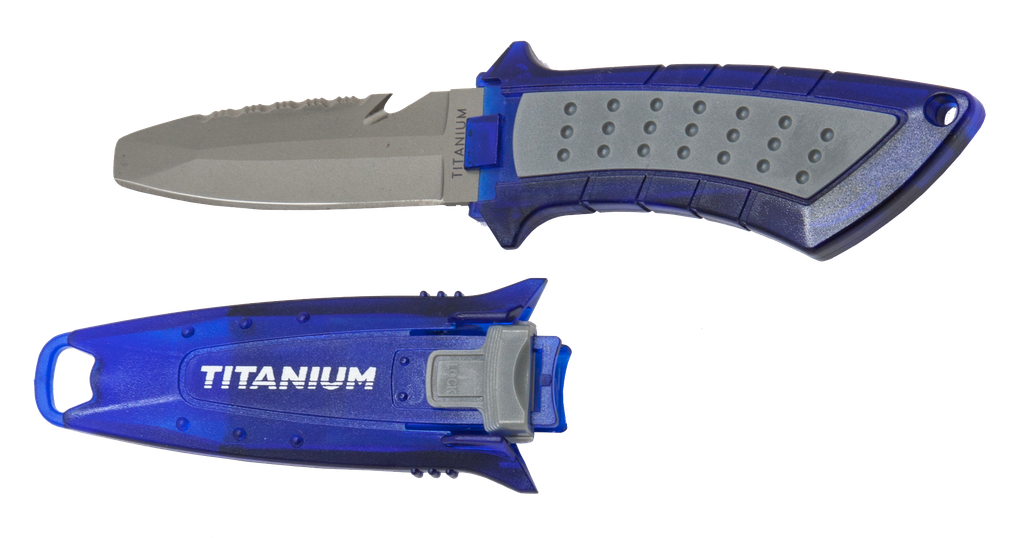 [KNIF00013-BLACK] Couteau BCD Two, Titanium (Noir)