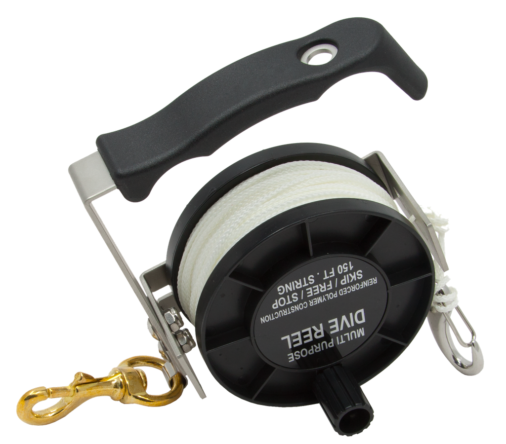 Dévidoir 45 mètres, poignée en Alu