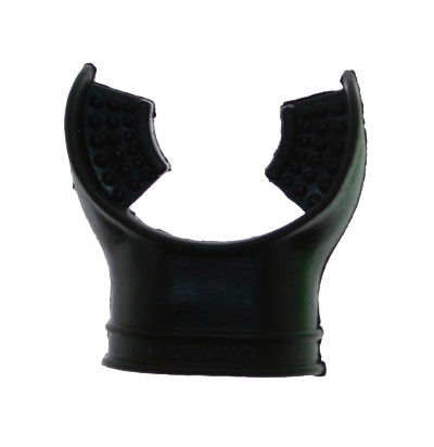 [ACCE00185-BLACK] Pvc regulator mouthpiece (Black)