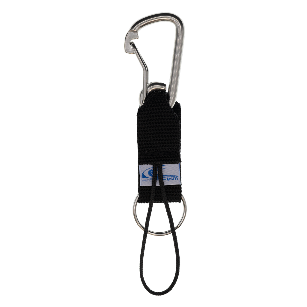 [ACCE04508-BK] Attache rapide avec mousqueton asymétrique 60 mm (Black)