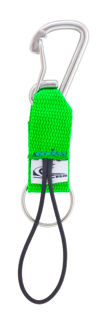 [ACCE04508-BK] Snelkoppelingsclip met 60 mm asymmetrische karabijnhaak (Zwart)