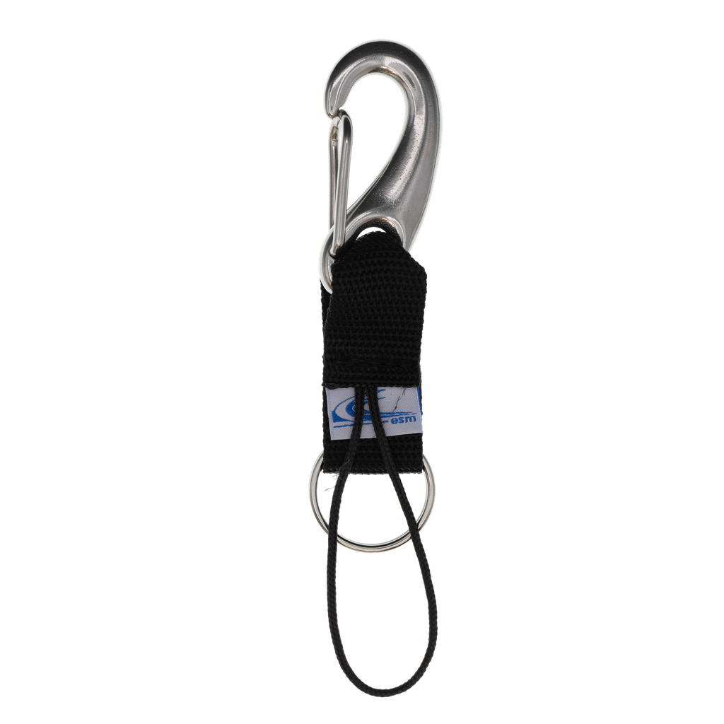 Attache rapide avec mousqueton vela 70 mm