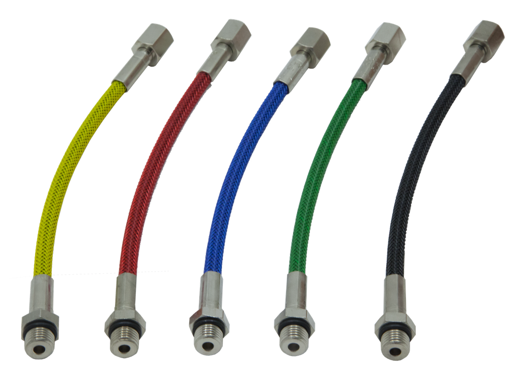 [HOSE03015-BK] HP Flex slang, 15 cm (Zwart)