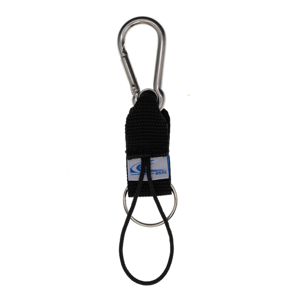 [ACCE04500-BK] Attache rapide avec mousqueton 60 mm  (Black)