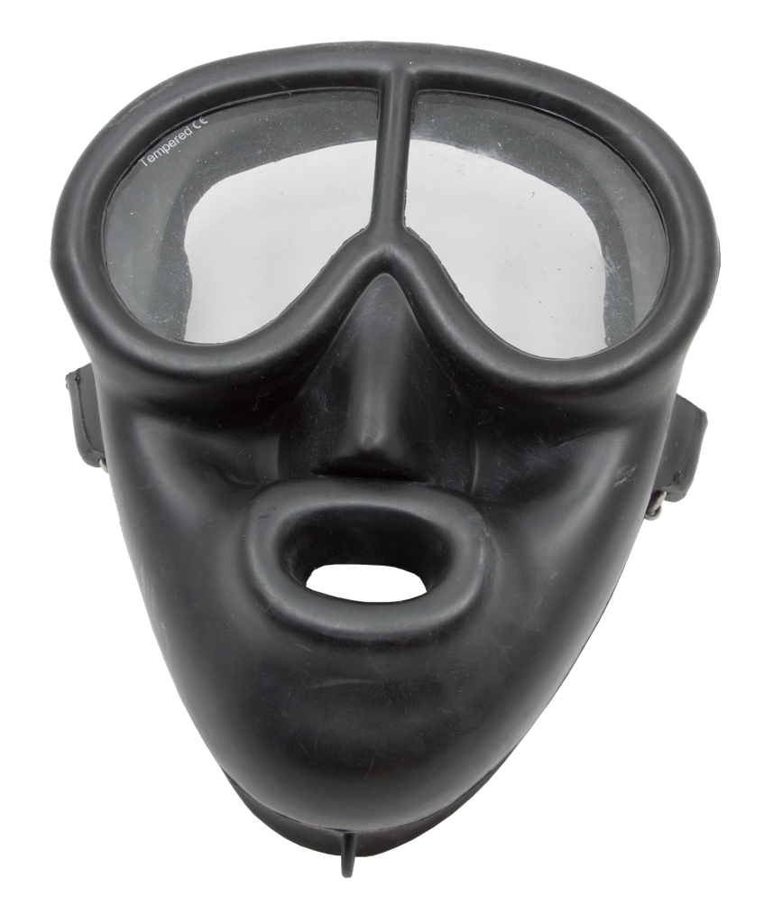 Face mask, rubber