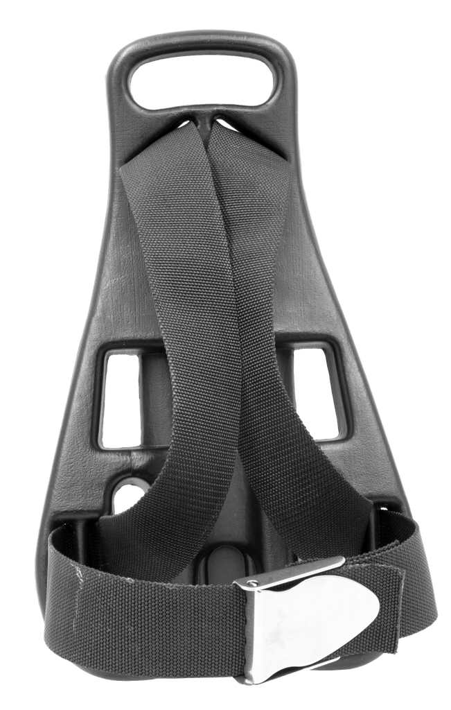 [ACCE00903-S-BK] Back pack, with 1 stainless steel buckle, for 5 / 6 / 7 L bottle (Black)