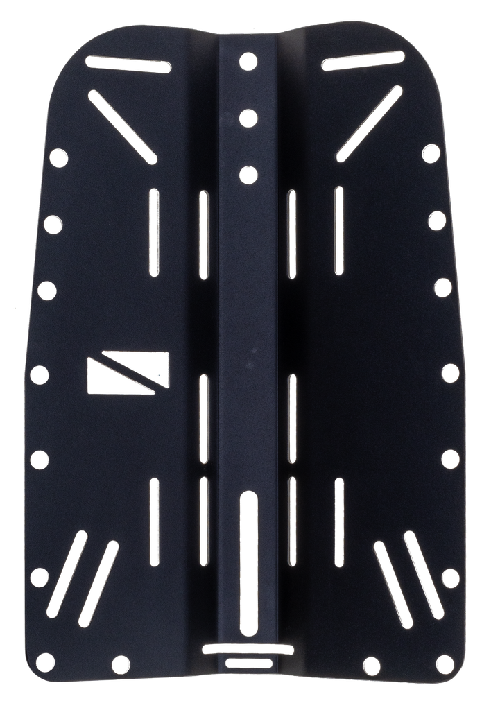 [ACCE00911-BLACK] Mono plaat, aluminum (Zwart)