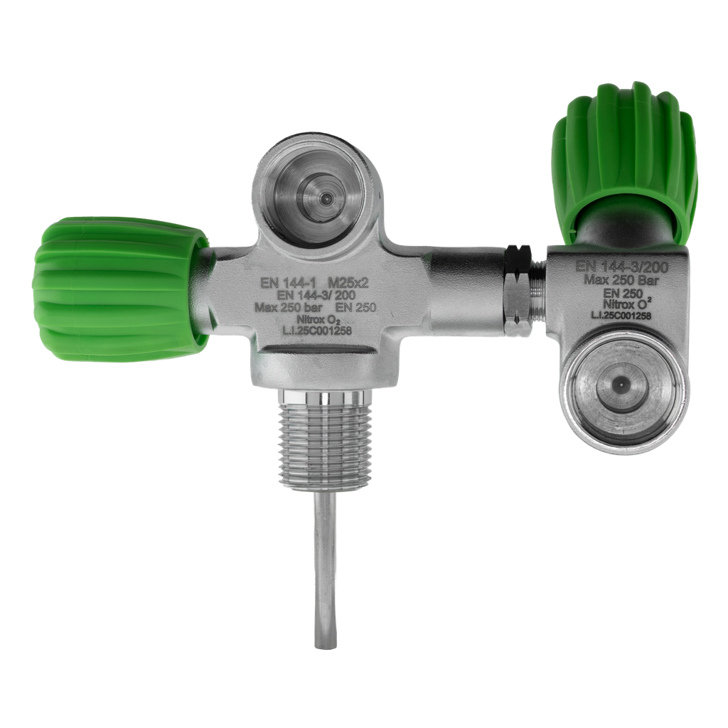 [VALVE00055] Robinet double, 232 Bar, M25x2, M26