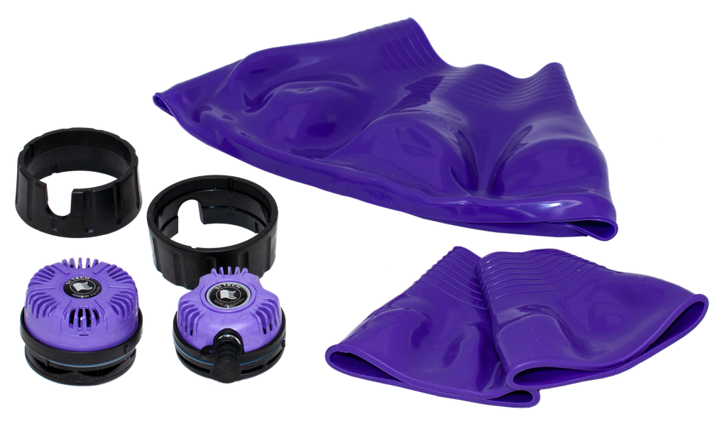 Sitech Kit inflateur 25210 + purge 11335 + colorette & manchons en silicone *** SERIE LIMITEE MAUVE ***