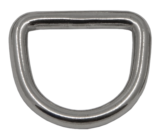 [SNAP00305] Stainless steel D-ring, closed, 25 mm, D 5 mm