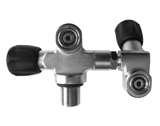 [VALVE00053] Double valve, 232 Bar, M25x2, G5/8