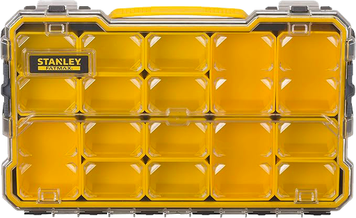 [ACCE00263] Boîte À pièces détachées Étanche Profi 2/3  - Couvercle Transparent - Attaches Plastiques - Étanche - IP53